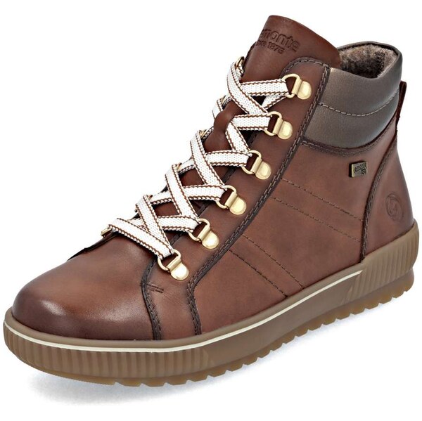 RIEKER Dámska členková obuv REMONTE D0781-24 hnedá W5 64407308