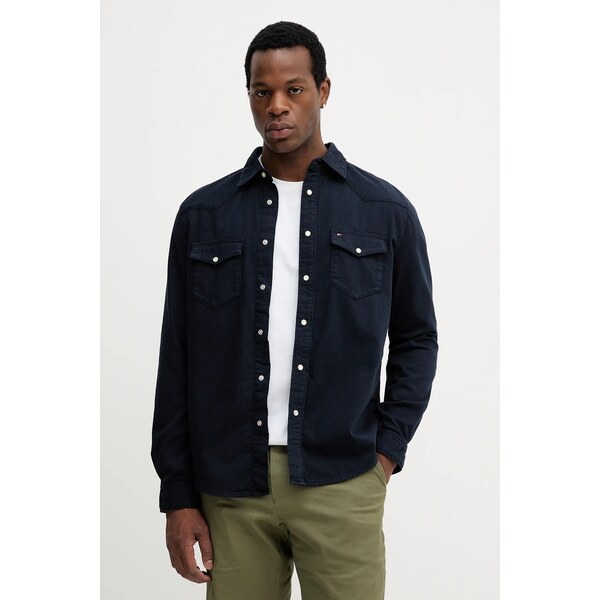 Rifľová košeľa Tommy Hilfiger 64408683