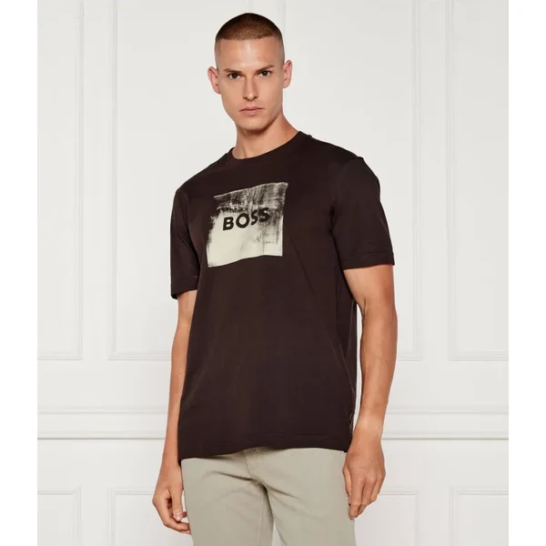 BOSS ORANGE Tričko Te_Wheel | Regular Fit 64407193