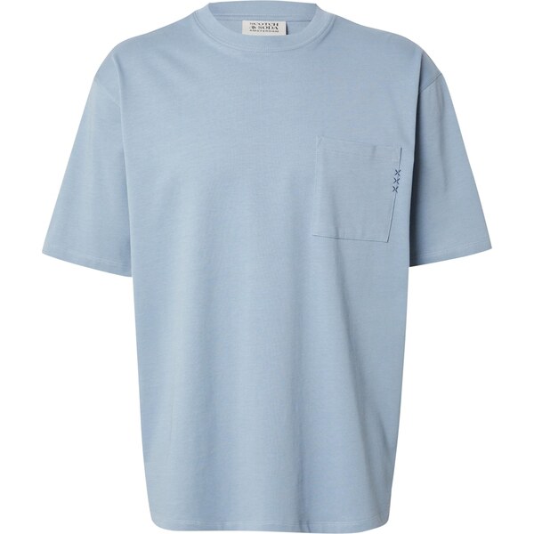 SCOTCH & SODA Tričko Seasonal Core svetlomodrá 64413653