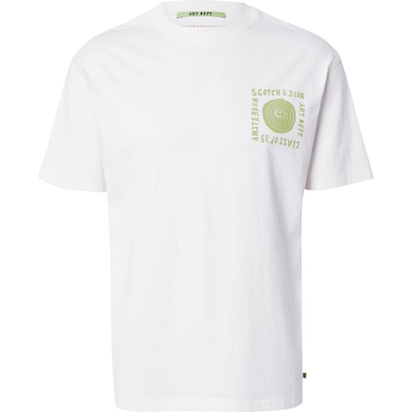 SCOTCH & SODA Tričko trstinová / biela 64413673