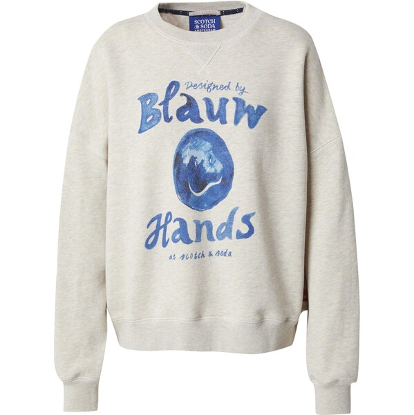 SCOTCH & SODA Mikina nebielená / kobaltovomodrá / kráľovská modrá / 66037199