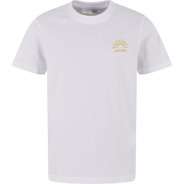 Mister Tee Tričko Let It Shine Sun oranžová / biela 65832248