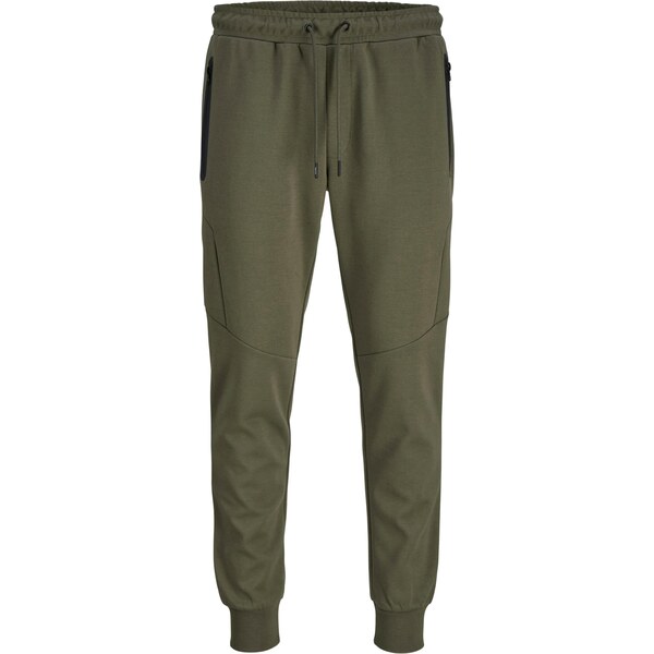 JACK & JONES Nohavice JPSTWill JJFusion olivová 64413906
