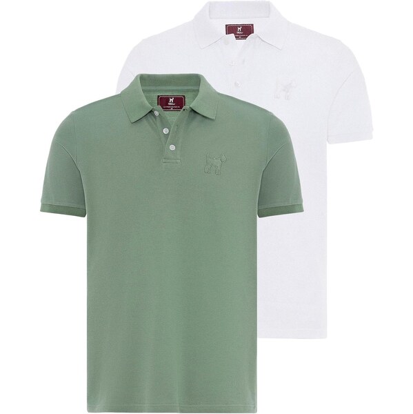 Williot Tričko zelená / biela 65881704