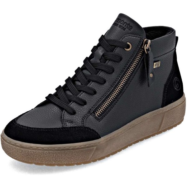 RIEKER Dámska členková obuv REMONTE D2T71-00 čierna W5 64414794