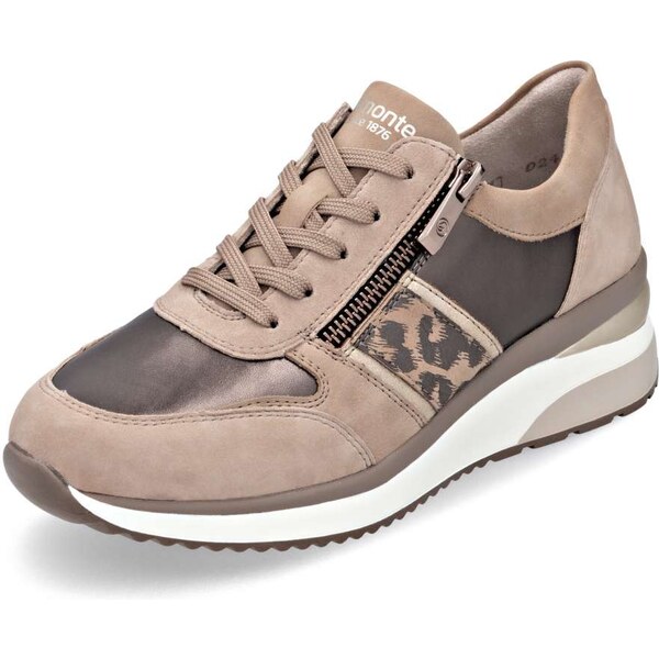 RIEKER Dámske tenisky REMONTE D2418-61 béžová W5 64414801