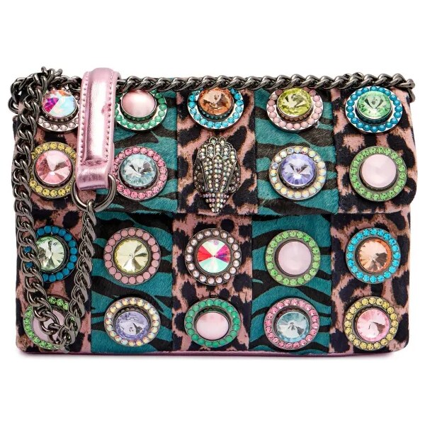 Kurt Geiger Kožená kabelka na rameno KENSINGTON OCTAVIA 64407205