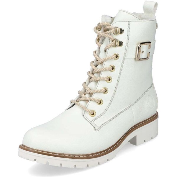 Dámska členková obuv RIEKER Y9126-80 biela W5 44569213