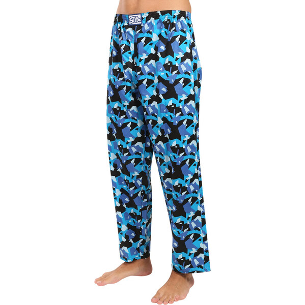 Pánske nohavice na spanie Styx maskáč hranatý (DKP1858) 64416646