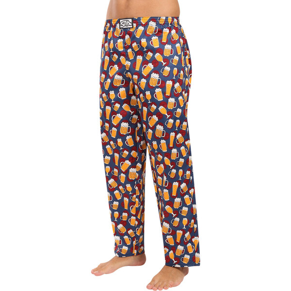 Pánske nohavice na spanie Styx pivo (DKP1855) 64416648