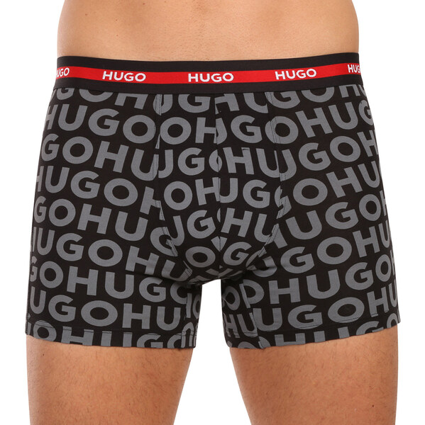 3PACK pánske boxerky HUGO viacfarebné (50545674 979) 64419153
