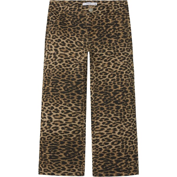 NAME IT Nohavice NKFRose hnedá / svetlohnedá / čierna 57991624