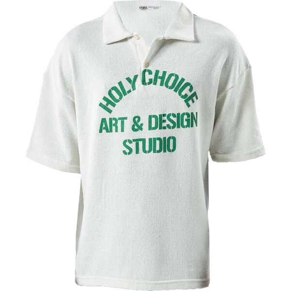 VAMOS CLO Tričko zelená / šedobiela 62053066