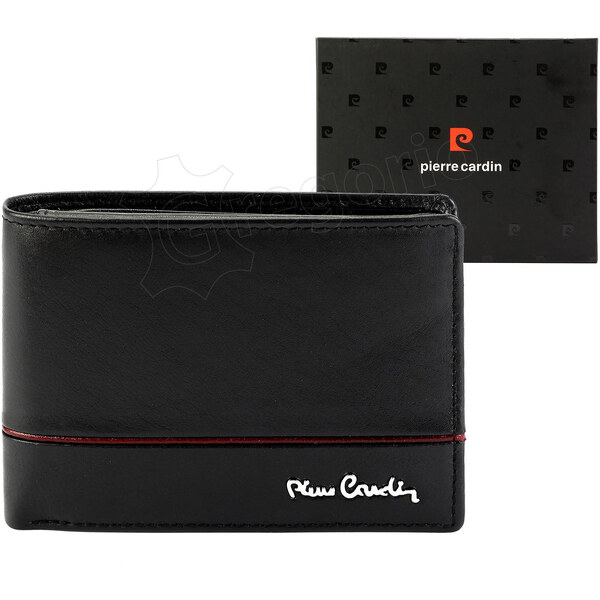 Pierre Cardin Pánska kožená peňaženka | čierna ys605 8806 64423334