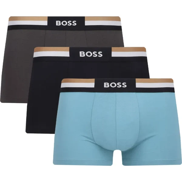 BOSS BLACK Boxerky 3-balenie Trunk 3P Motion 64416343