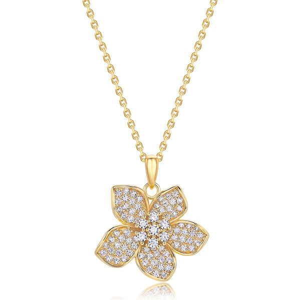 Olivie Stříbrný náhrdelník BARBORKY GOLD 9720 64805016