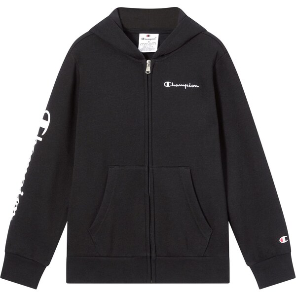 Champion Authentic Athletic Apparel Tepláková bunda čierna / biela 64428031