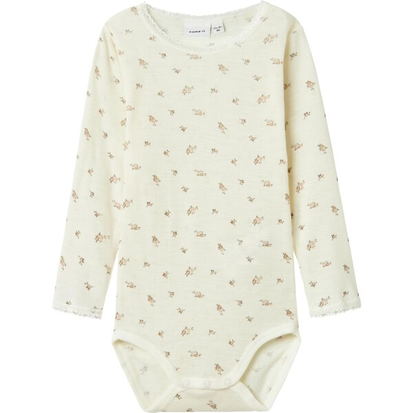 NAME IT Body NMFWang béžová / olivová / biela 64428077