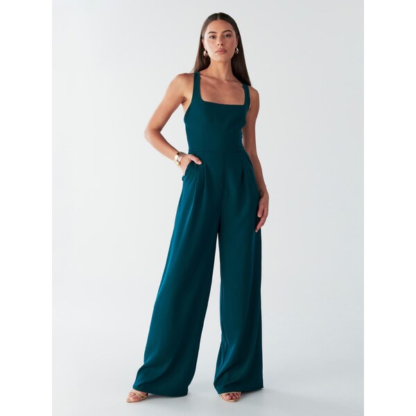 BWLDR Overal CHERIE JUMPSUIT tyrkysová 64996744
