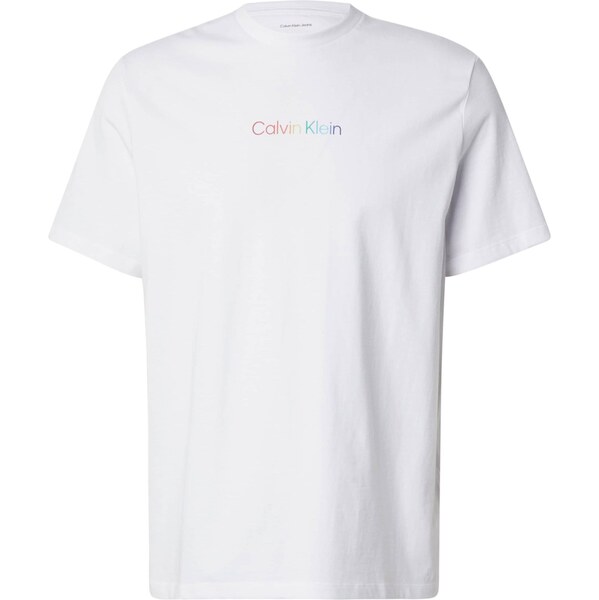 Calvin Klein Jeans Tričko žltá / nefritová / karmínovo červená / biela 64428277