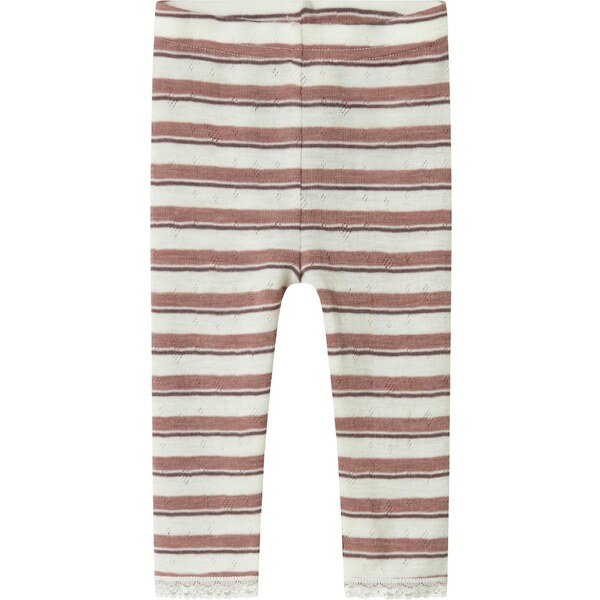 NAME IT Legíny NBFWang svetlosivá / staroružová 64428082