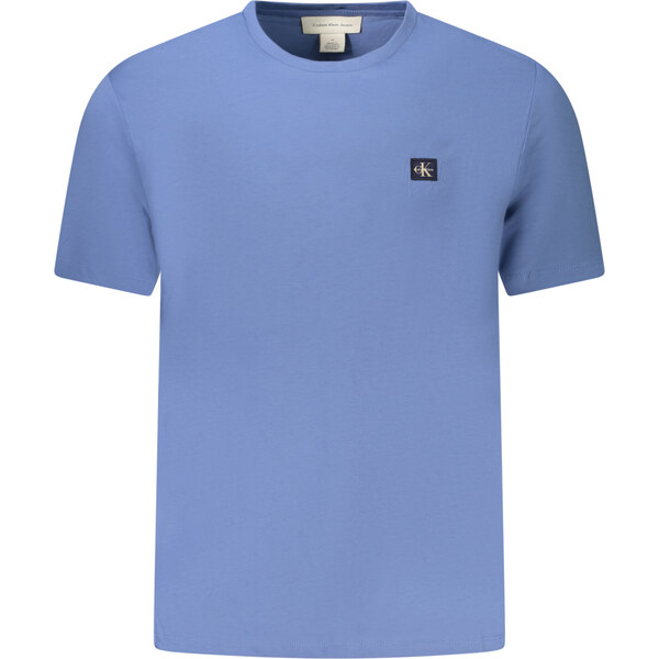 Calvin Klein Modré pánske tričko s krátkym rukávom 65862961