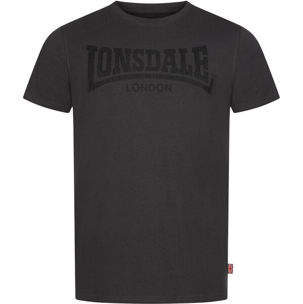 LONSDALE Tričko Kai antracitová / čierna 64426774