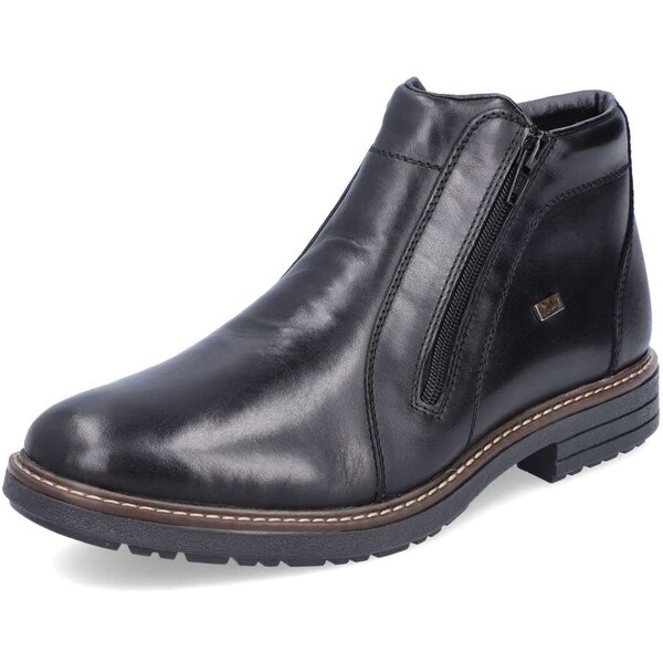 Pánska členková obuv RIEKER 33160-00 čierna W5 35111913