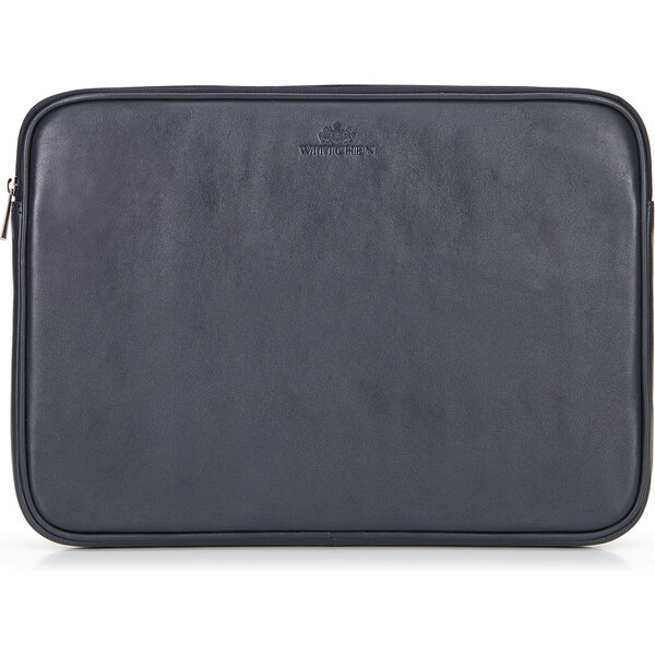 Wittchen Puzdro na notebook 15,6” z pravej kože koža, tmavosivá 16-2 66066891