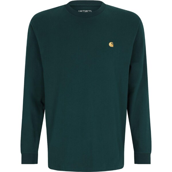 Carhartt WIP Tričko Chase zlatá / jedľová 29016381