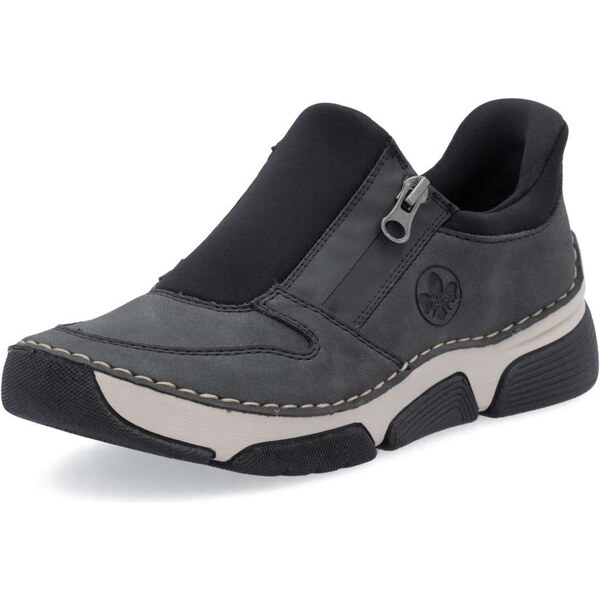 Dámske tenisky RIEKER 45965-45 sivá W5 64436516