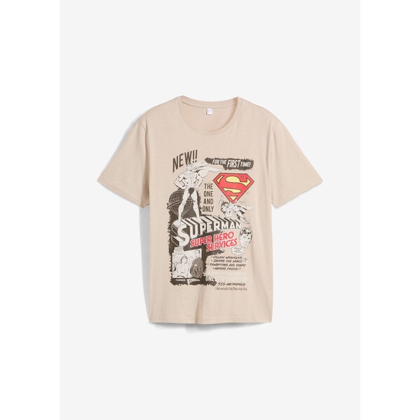 bonprix Tričko Superman, farba šedá 64438737