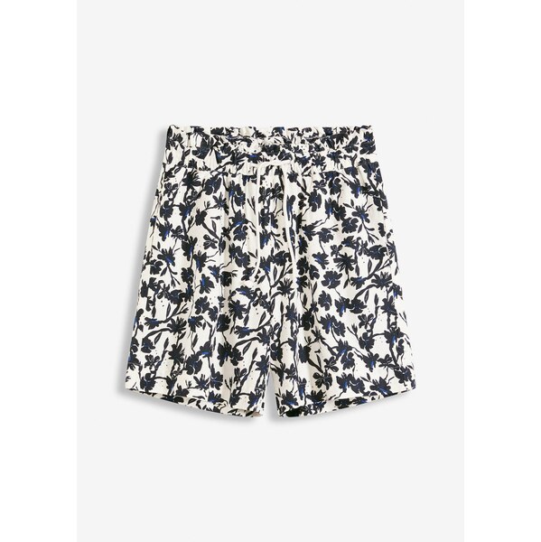 bonprix Plátené šortky, farba biela 64438807