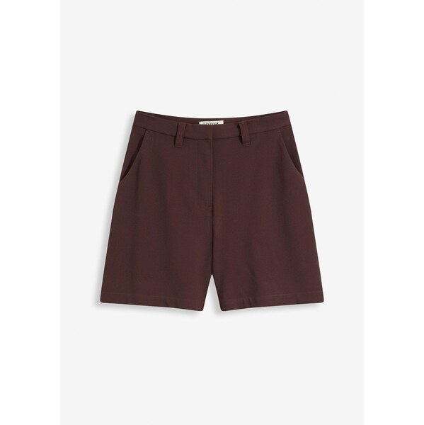 bonprix Bermudové šortky s prešívaním, farba hnedá 64438803