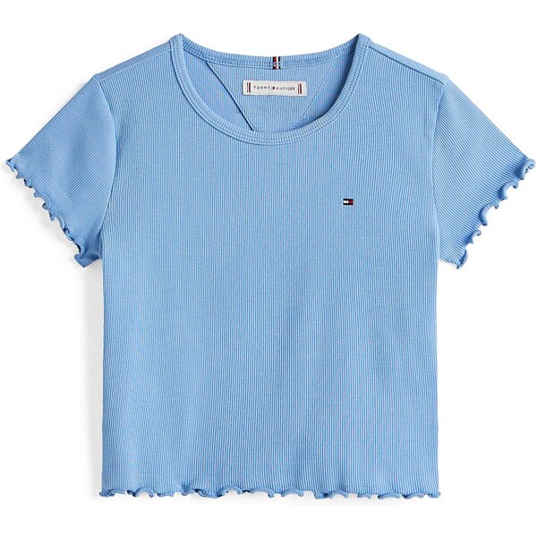 TOMMY HILFIGER Tričko ESSENTIAL nebesky modrá 64442188