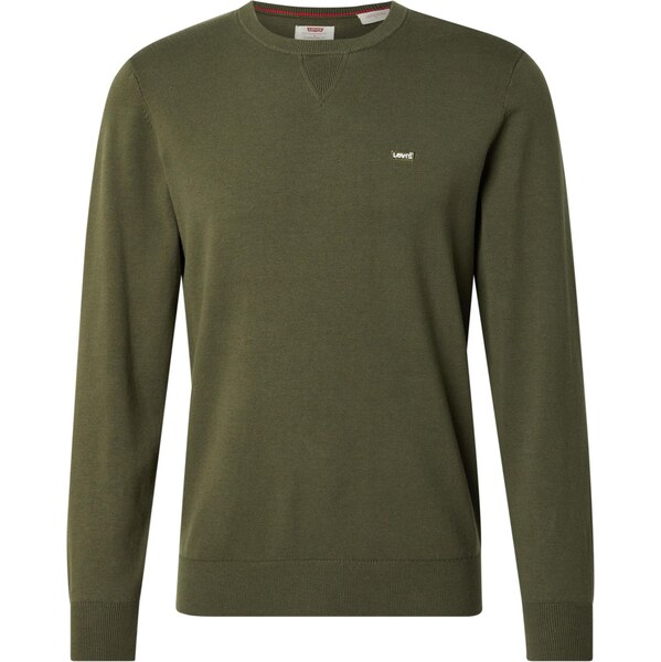 LEVIS Sveter Lightweight Housemark Sweater olivová 65678327