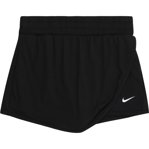 NIKE Športové nohavice BREEZY čierna / biela 64443525