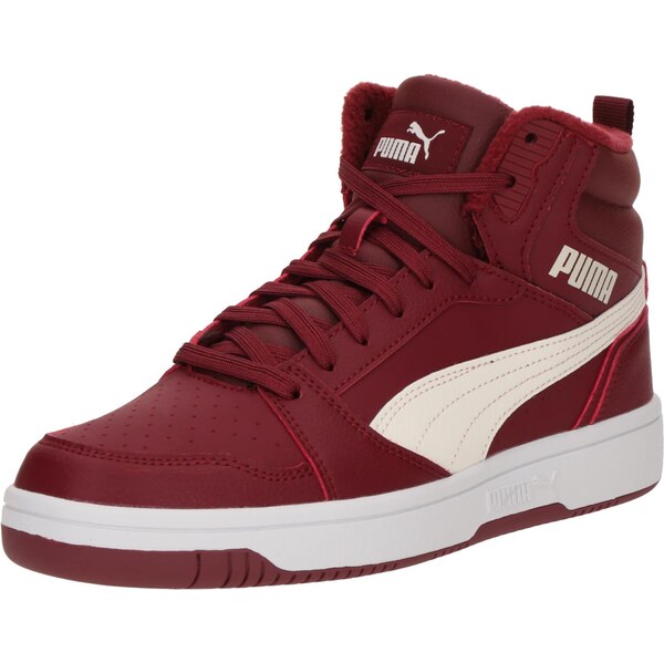 PUMA Tenisky Rebound V6 vínovo červená / biela 64443528