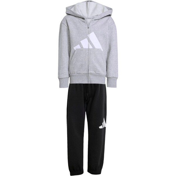 ADIDAS SPORTSWEAR Tréningový komplet Essentials sivá / čierna / biela 64443616