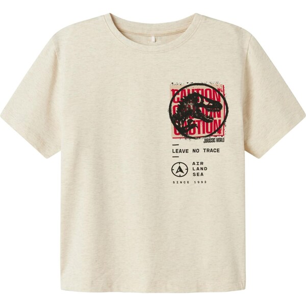 NAME IT Tričko NKMJust Jurassic nebielená / grenadínová / čierna 64443669