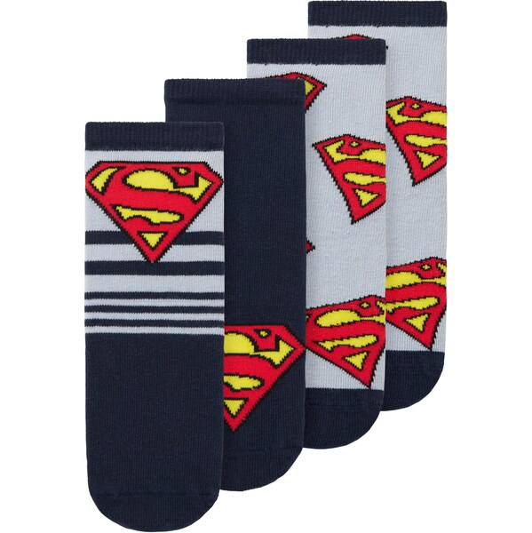 NAME IT Ponožky NMMJASPER SUPERMAN svetlomodrá / tmavomodrá / žltá / 64458285