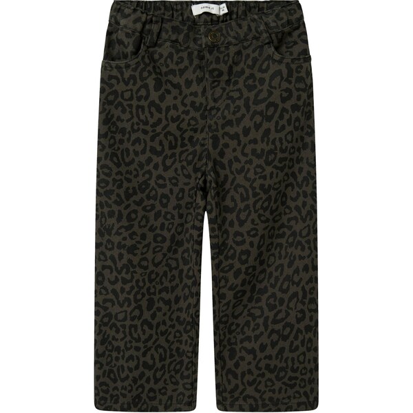 NAME IT Džínsy NMFBella farby bahna / čierna 64443655