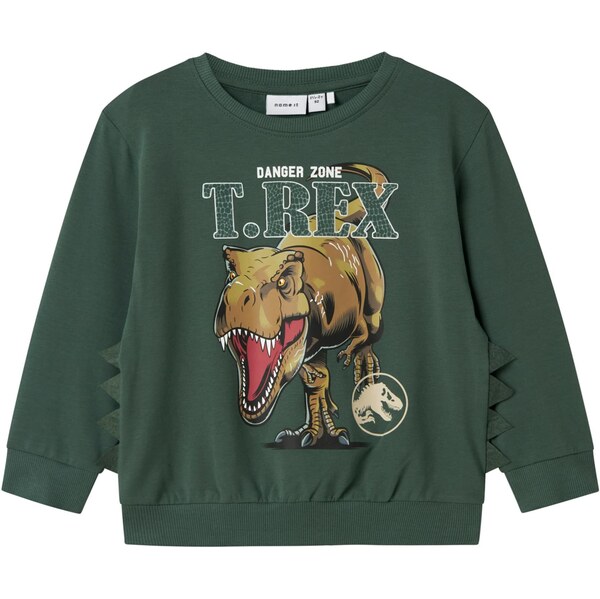 NAME IT Mikina NMMJaba Jurassic Park olivová / tmavozelená / 64443657