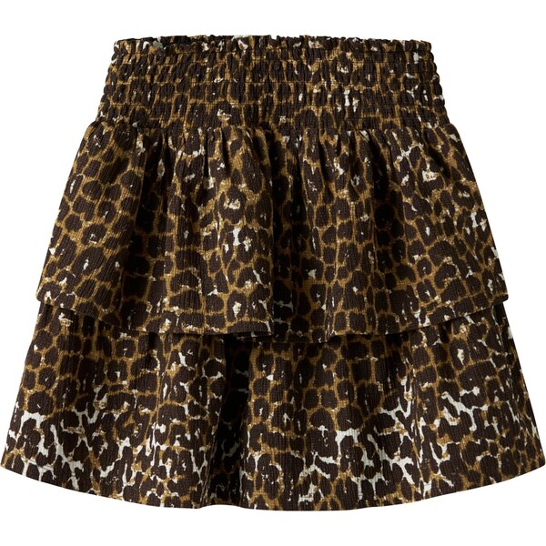 NAME IT Sukňa NKFLOTTA tmavobéžová / horčicová / tmavozelená / biela 65657648