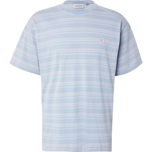 Carhartt WIP Tričko Brodine svetlomodrá / pastelovo ružová 64443709