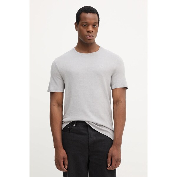 Tričko BOSS Rib T-Shirt 64473823