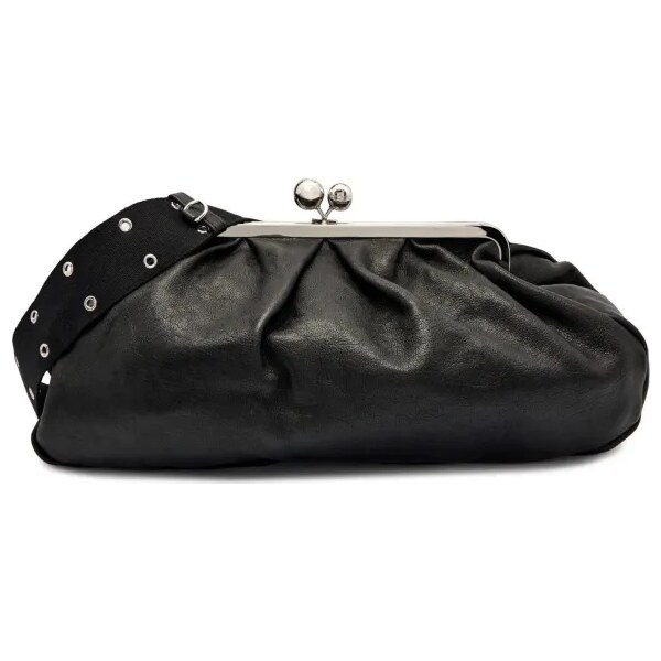 Weekend MaxMara Kožená kabelka na rameno CRISTIN Pasticcino 64439271