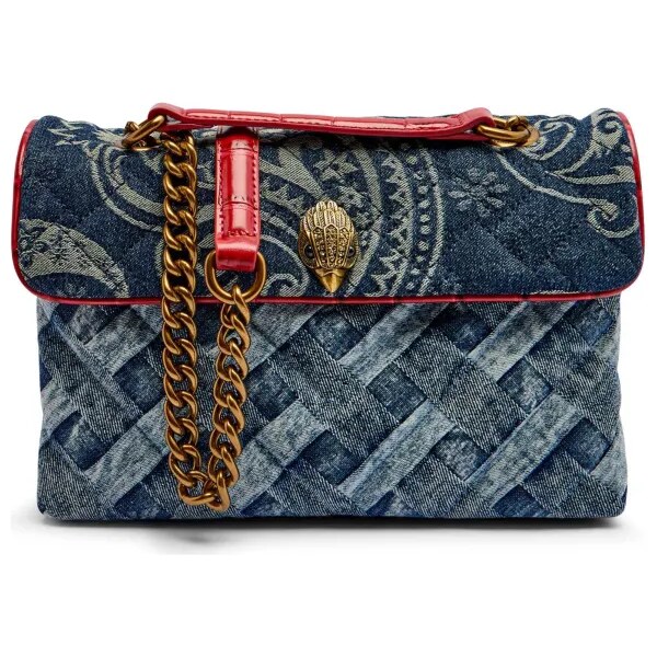 Kurt Geiger Džínsová kabelka na rameno KENSINGTON 64439235