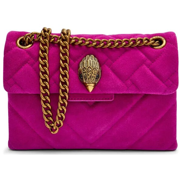 Kurt Geiger Kožená kabelka na rameno MINI KENSINGTON 64439238